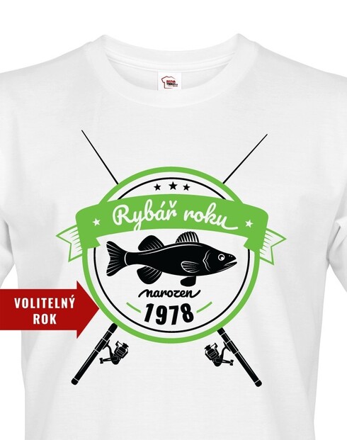 Tričko pre rybárov k narodeninám