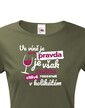 Dámske tričko - Vo víne je síce pravda