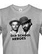 Pánské tričko - Old school heroes