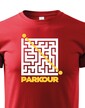 Detské tričko - Parkour bludisko