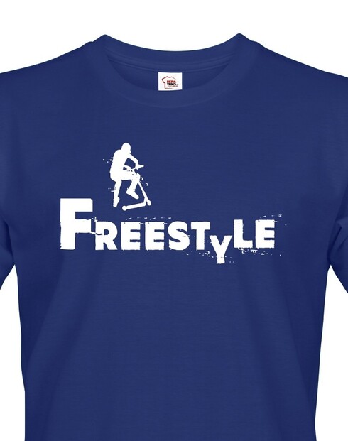 Pánské tričko - Freestyle kolobežka