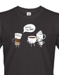 Pánsko tričko - Sorry I am latte
