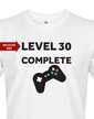 Pánské tričko k narozeninám - Level complete