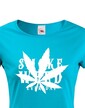 Dámské tričko - Smoke weed