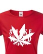 Dámské tričko - Smoke weed