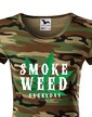 Dámské tričko - Smoke weed
