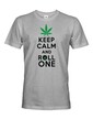 Pánské tričko - Keep calm and roll one