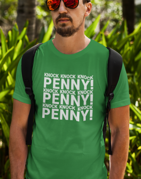 Pánské tričko - Knock Knock Knock PENNY!