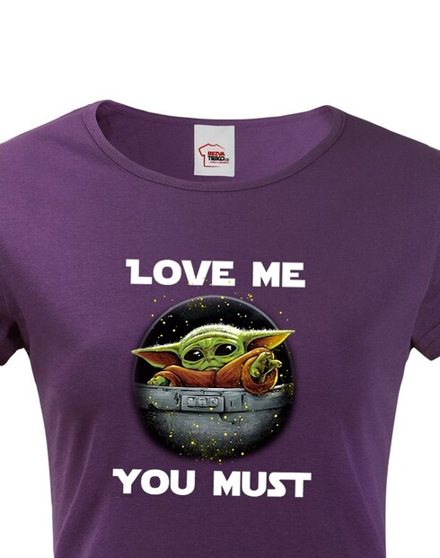 Dámské tričko Baby Yoda