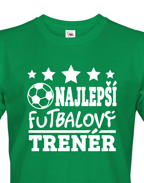 Pánske tričko najlepší futbalový tréner