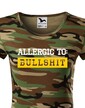 Dámske tričko Allergic to Bullshit