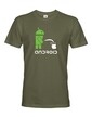Pánske tričko Android vs Apple