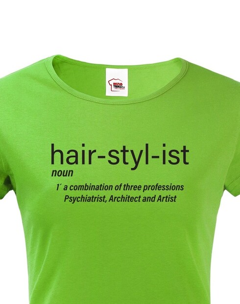 Dámske tričko Hair Stylist