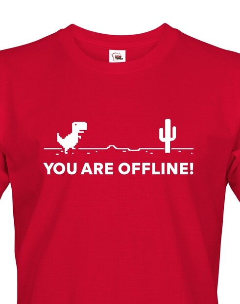 Pánske tričko You are Offline
