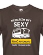 Pánske tričko Sexi šofér autobusu 2
