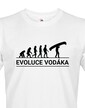 Pánske tričko Evolúcia vodáka