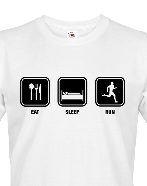 Pánske tričko EAT SLEEP RUN