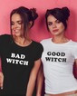 Dámske BFF tričká Bad Witch a Good Witch