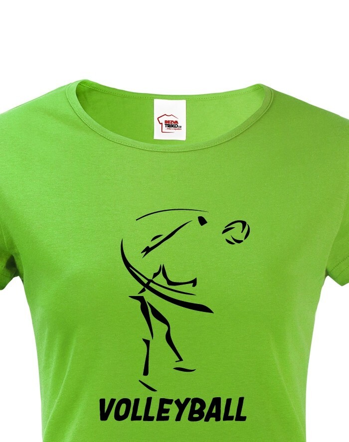 Dámske tričko Volejbal