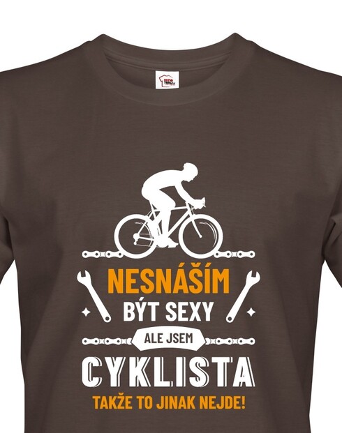 Pánske tričko Sexi cyklista