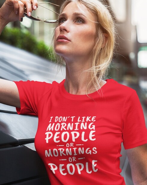 Dámske tričko Morning People