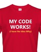 Pánske tričko My Code Works