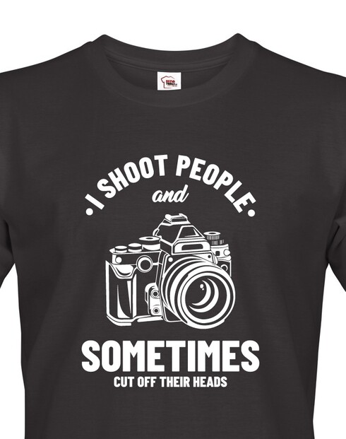 Pánske tričko pre fotografov