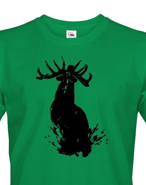 Pánske tričko s jeleňom