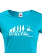 Dámske tričko evolúcia futbalu