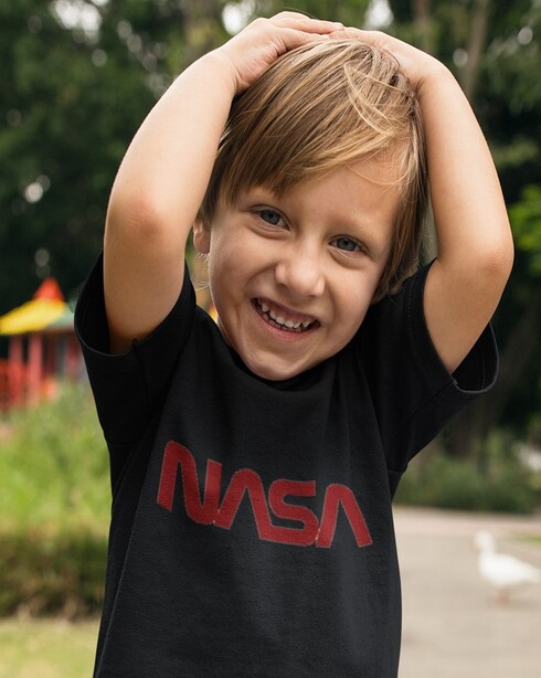 Detské tričko s potlačou NASA 2