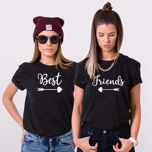 Dámske tričká Best Friends