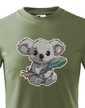 Detské tričko Koala s listom