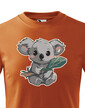 Detské tričko Koala s listom
