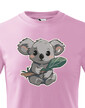 Detské tričko Koala s listom