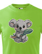 Detské tričko Koala s listom