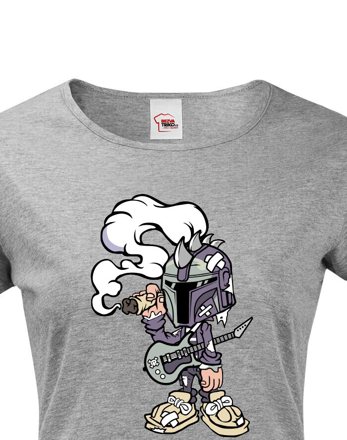 Dámské tričko Mandalorian smoker