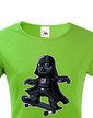 Dámské tričko Darth Vader Skateboard