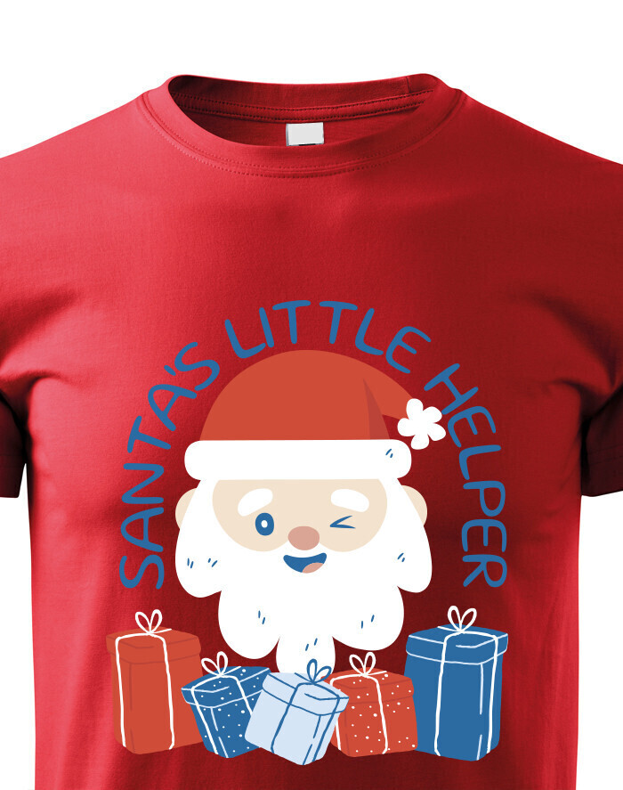 Detské tričko Santov pomocník