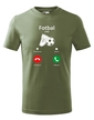 Detské tričko Futbal volá