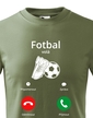 Detské tričko Futbal volá