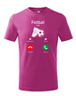 Detské tričko Futbal volá