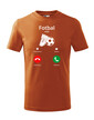 Detské tričko Futbal volá