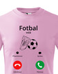 Detské tričko Futbal volá