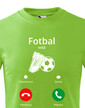 Detské tričko Futbal volá