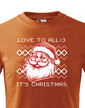 Detské tričko Vianočný Santa