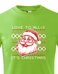 Detské tričko Vianočný Santa