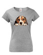 Dámské tričko Bígl