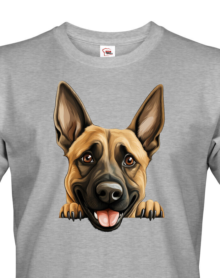 Pánské tričko Belgický ovčiak