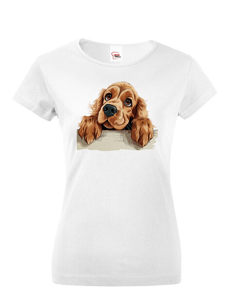 Dámské tričko Anglický Kokeršpaniel