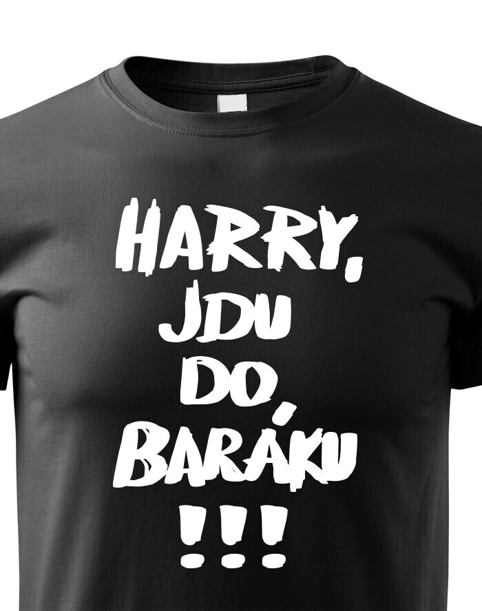 Detské tričko Harry, idem do domu!!!